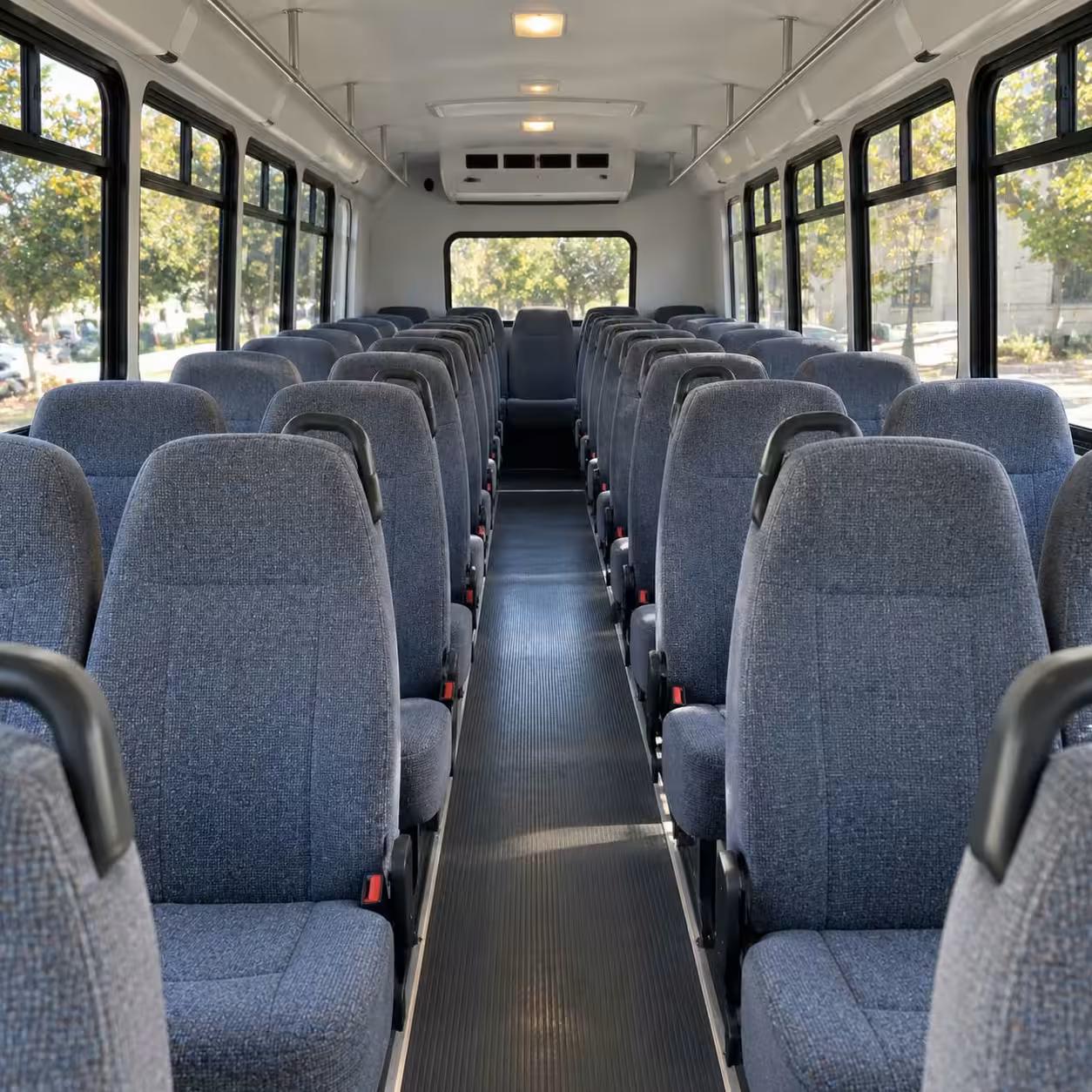 30 passenger minibus inside