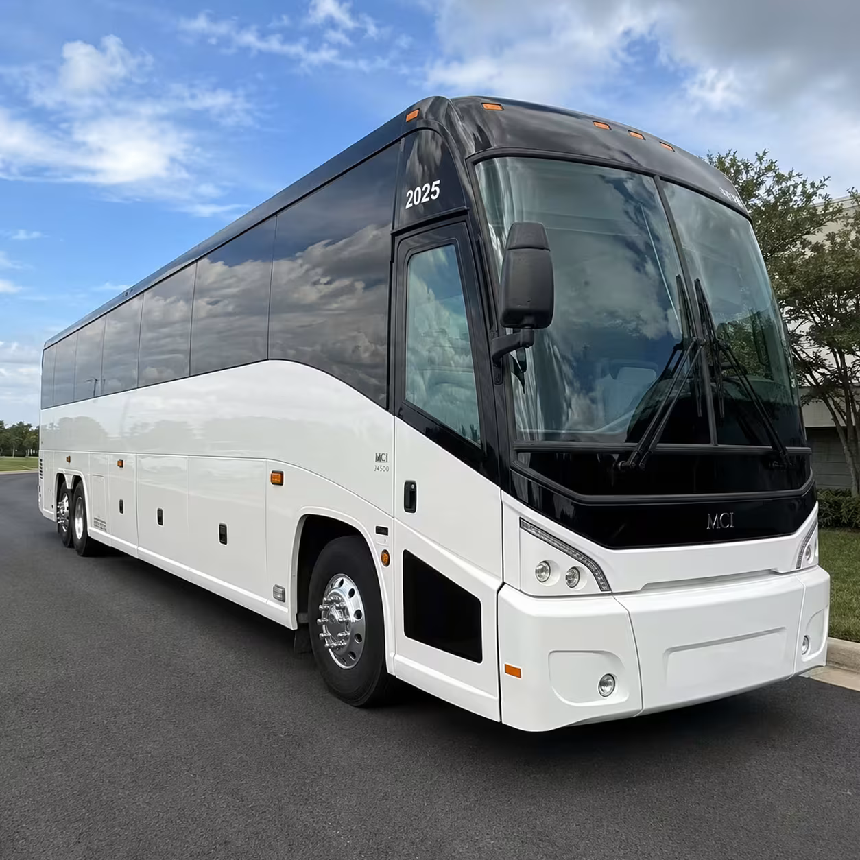 56 passenger charter bus