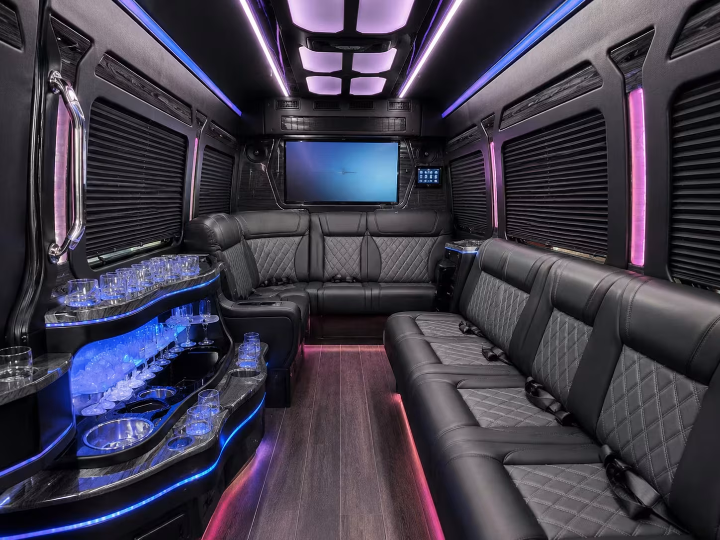 sprinter limousine inside