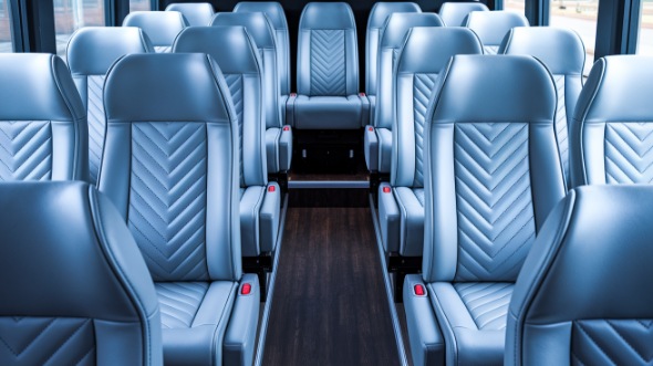18 passenger minibus interior