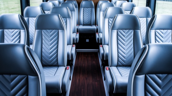 25 passenger minibus interior