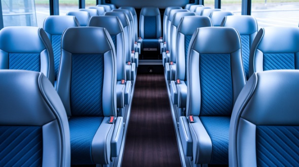 35 passenger minibus interior