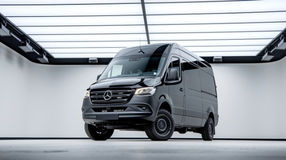 sprinter van with driver
