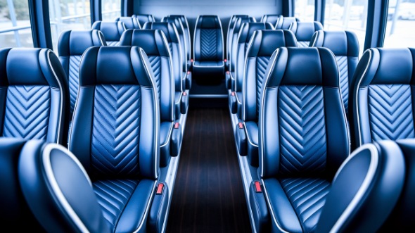 yuma 18 passenger minibus inside