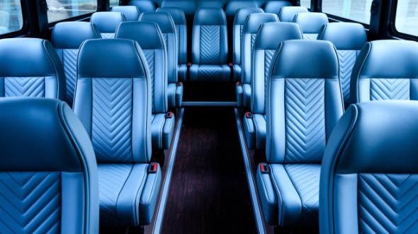 yuma 35 passenger minibus inside