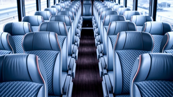 yuma 50 passenger charter bus interior